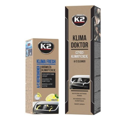 ZESTAW DO KLIMY K2: KLIMA FRESH + KLIMA DOCTOR