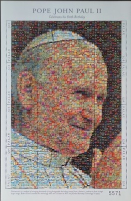 Papież JAN PAWEŁ II - PALAU 2000