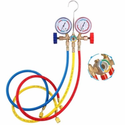 MANOMETRY VERS CONTRÔLE PRESSION TABLEAU DE BORD VERS R12 R22 R404A R134A 