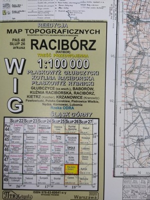 Mapa WIG Racibórz P48 S26 reedycja