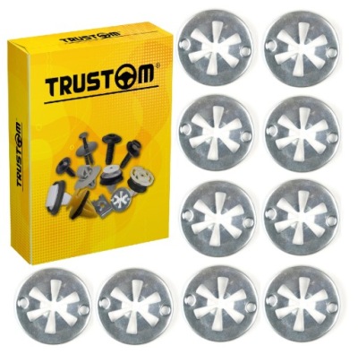 Кліпса пластина монтажна захист теплова двигуна дисків шумоізоляція ізоляція фото №1