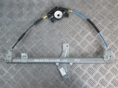 Механізм скло правий перед peugeot 307 01-08r фото №1