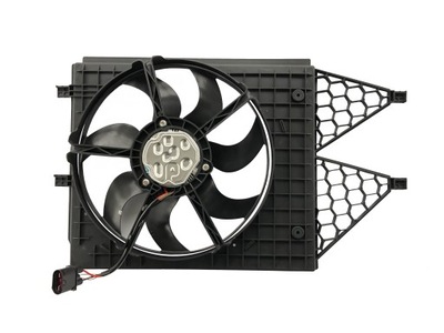 Вентилятор skoda rapid 2012- 4 контакти фото №1