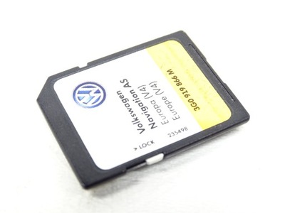 КАРТА SD GPS НАВИГАЦИИ VW GOLF VII 3G0919866M