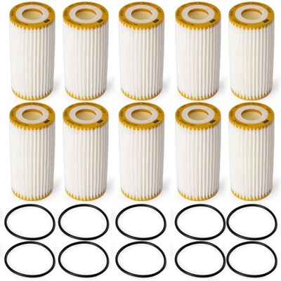 10PCS Oil Filter 06L115466 For VW Golf GTI For Audi A6 A7 For Skoda ~25091