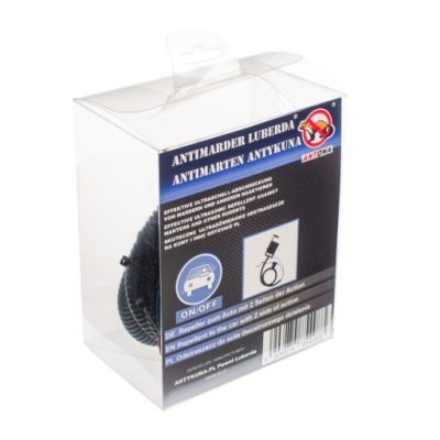 ANTYKUNA ODSTRASZACZ SAMOCHODOWY 2 GŁOŚNIKOWY ON-OFF