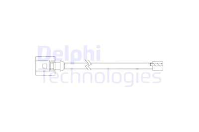 DELPHI SENSOR DESGASTE ZAPATAS DE FRENADO PARTE TRASERA PORSCHE 911 3.4 3.8  