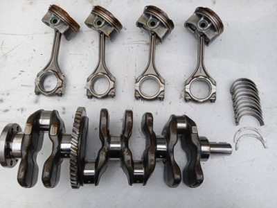 Toyota lexus 2.5i a25a гибрид wał коленчатый вкладыши фото №1