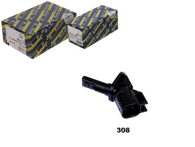 Датчик, швидкість обертова колеса japanparts abs-308 фото №1
