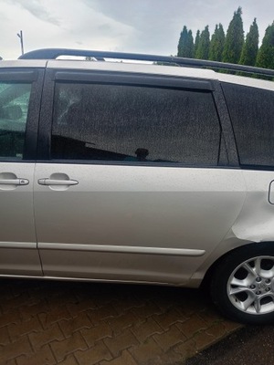 Дверь левый задняя голый toyota sienna 3.3b 2006 фото №1