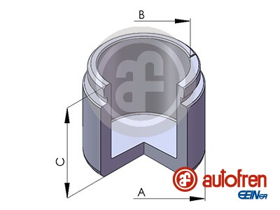 PISTÓN ZAC. D025324/AUF AUTOFREN SEINSA  