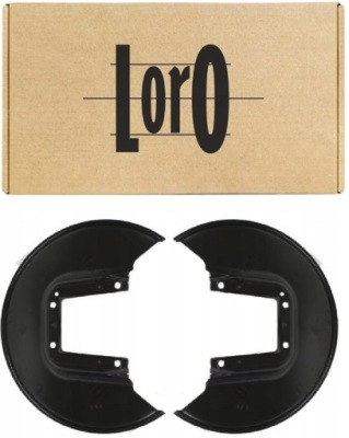 2x защита диск тормозной задняя l+p honda civic vii 2005-2013 фото №1