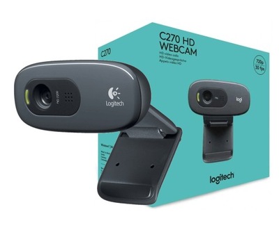 LOGITECH C270 HD WEBCAM KAMERA INTERNETOWA USB