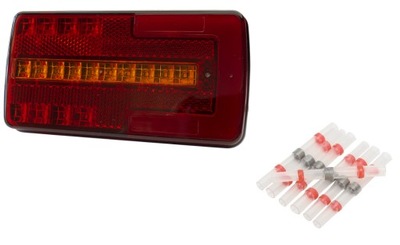 Лампа задня діодна led причіп напівпричіп neon фото №1