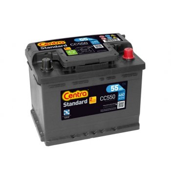 CEN CC550 АККУМУЛЯТОР CENTRA 55AH/460A EN +P STD