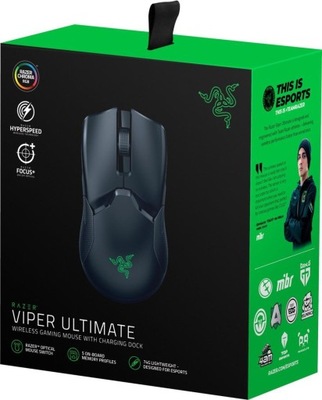 Mysz RAZER Viper Ultimate Mouse dock