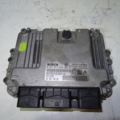 Peugeot 407 1.6hdi блок керування 0281011633 фото №1