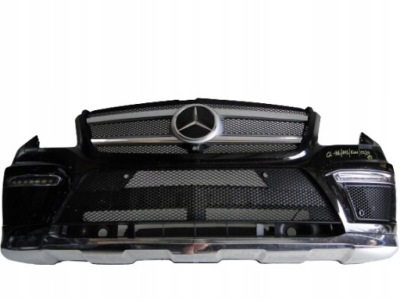 Mercedes gls x166 166 бампер передній 63 amg na датчики pts решітка радіатора na радар фото №1