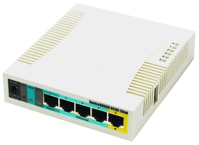 MikroTik RB951Ui-2HnD | Router WiFi | 2,4GHz, 5x RJ45 100Mb/s, 1x USB
