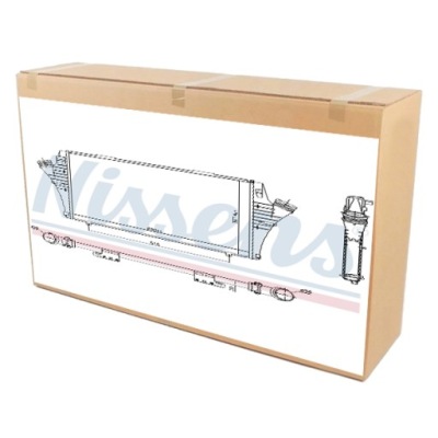 Интеркулер nissens к opel vectra c 2.8 v6 фото №1
