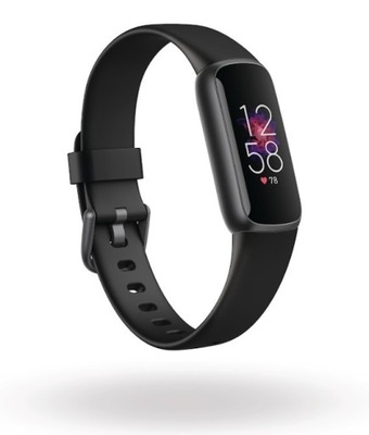 Fitbit by Google Luxe Tętno Sen SpO2 czarny
