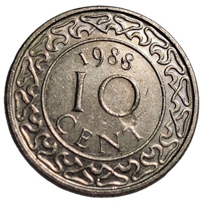 10 cent 1988 Surinam