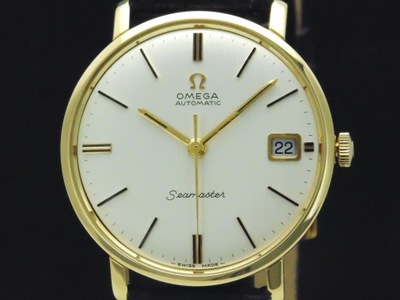 ZŁOTA OMEGA SEAMASTER CAL.565 PR.750 18ct. PROD.1968