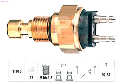 EPS TERMOWYLACZNIK DE VENTILADOR DEL RADIADOR ACURA INTEGRA HONDA CIVIC II  