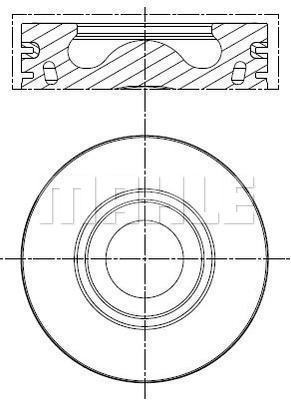 PISTONS MAHLE 013 PI 00137 000  