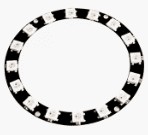 Moduł pierścień LED RGB 5050 WS2812B 16-bit