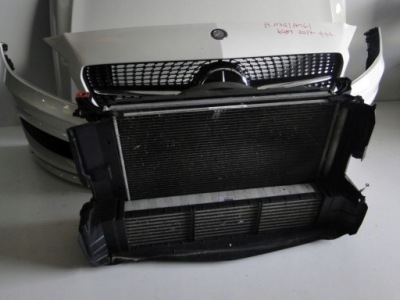 Mercedes a klasa w176 радиатор воды кондиционер вентилятор фото №1