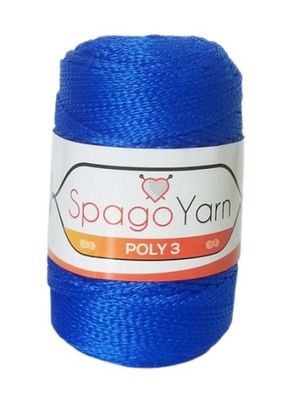 Macrame Poli Spagoyarn 100% poliester SY240 chabro