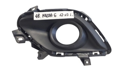 Mazda 6 решітка бампера ліва перед фото №1