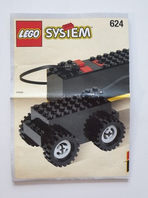 Instrukcja Lego System 624 Basic Motor 9V