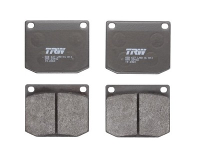 ZAPATAS DE FRENADO TRW AUTOMOTIVE GDB637  