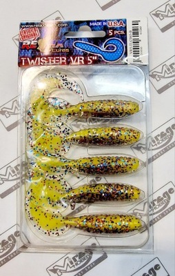 RELAX TWISTER VR5"(9cm) NA OKONIA HIT op 5szt