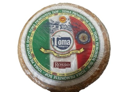 Toma Piemontese DOP ser z mleka surowego włoski krowi 200g