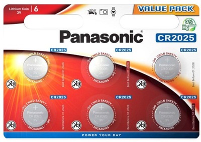 Bateria CR2025 PANASONIC (1 szt.)