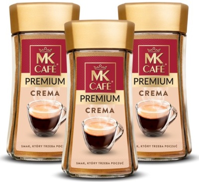 Kawa rozpuszczalna MK Cafe Crema 3x130g