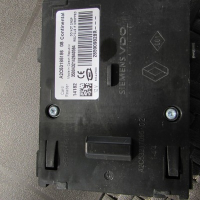 Считыватель карта renault zoe 285909828r фото №1