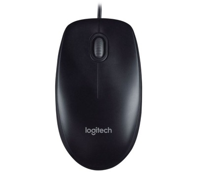 Káblová myš Logitech B100 čierna USB 800 DPI