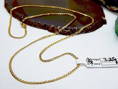 Złoty łańcuszek splot Gucci złoto 585 3,25g 50 cm