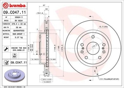 ДИСК ТОРМОЗНОЙ ПЕРЕДНЯЯ UV SUZUKI/SUZUKI (CHANG