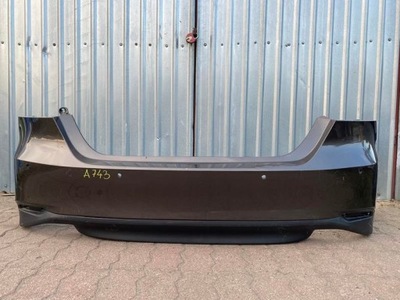 Бампер задняя задний toyota camry 17- фото №1