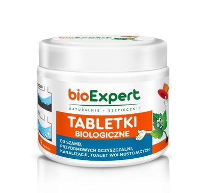 BioExpert tabletki biologiczne do szamb 12szt.