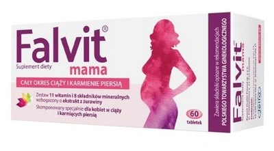 Falvit MAMA 60 tabl. ciąża laktacja witaminy