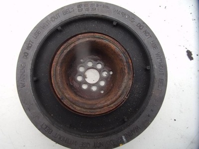 Audi a8 d3 3,0 tdi шків 057105251d фото №1