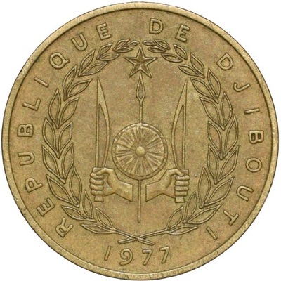 Dżibuti 20 franków 1977