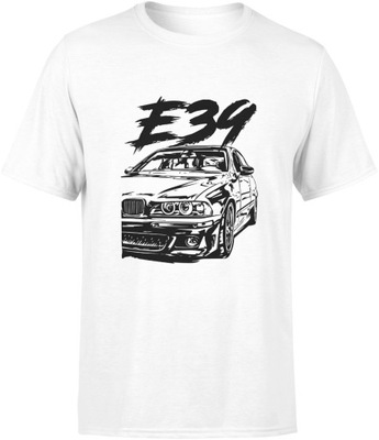 BMW E39 KOSZULKA MĘSKA Z NADRUKIEM M5 M PAKIET S T-SHIRT MĘSKI TSHIRT