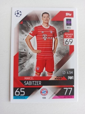 Topps Match Attax 2022/23 nr 199 Marcel Sabitzer